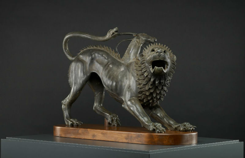 Chimera di Arezzo _ Museo Archeologico Nazionale di Firenze